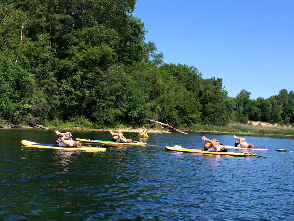 Paddleboard Yoga