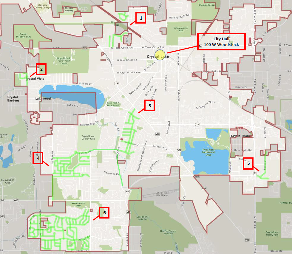 Tree Trim map